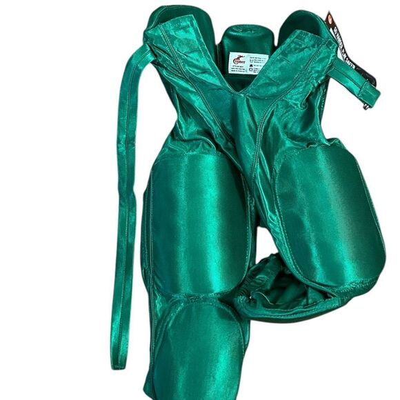 Cramer Green Football Pants With Pads, Size YL, NWT - Picture 5 of 7